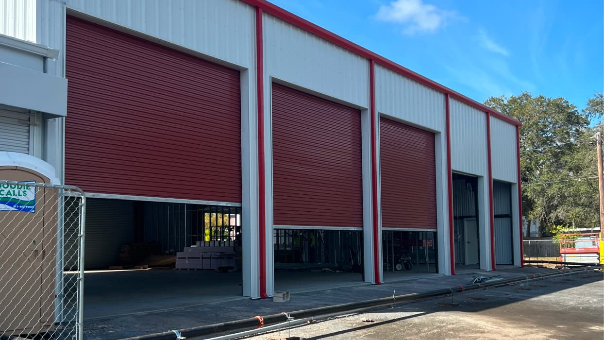 warehouse door