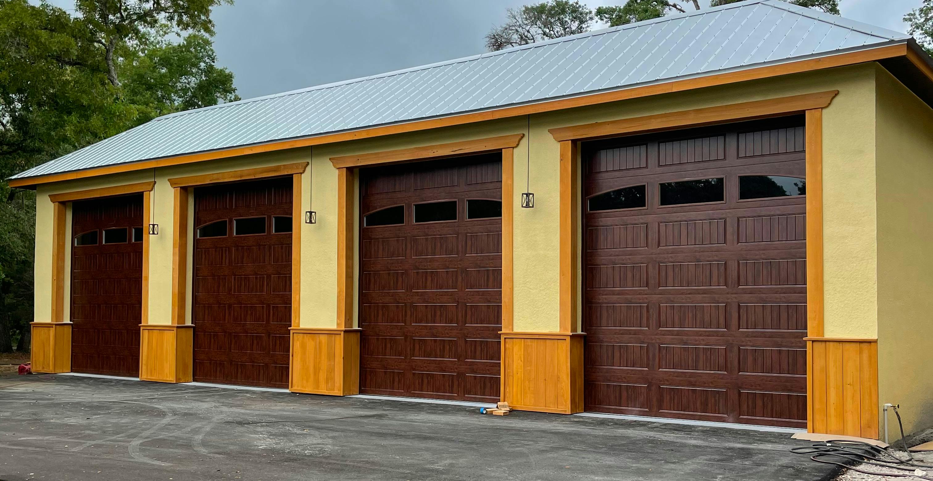 designer garage door