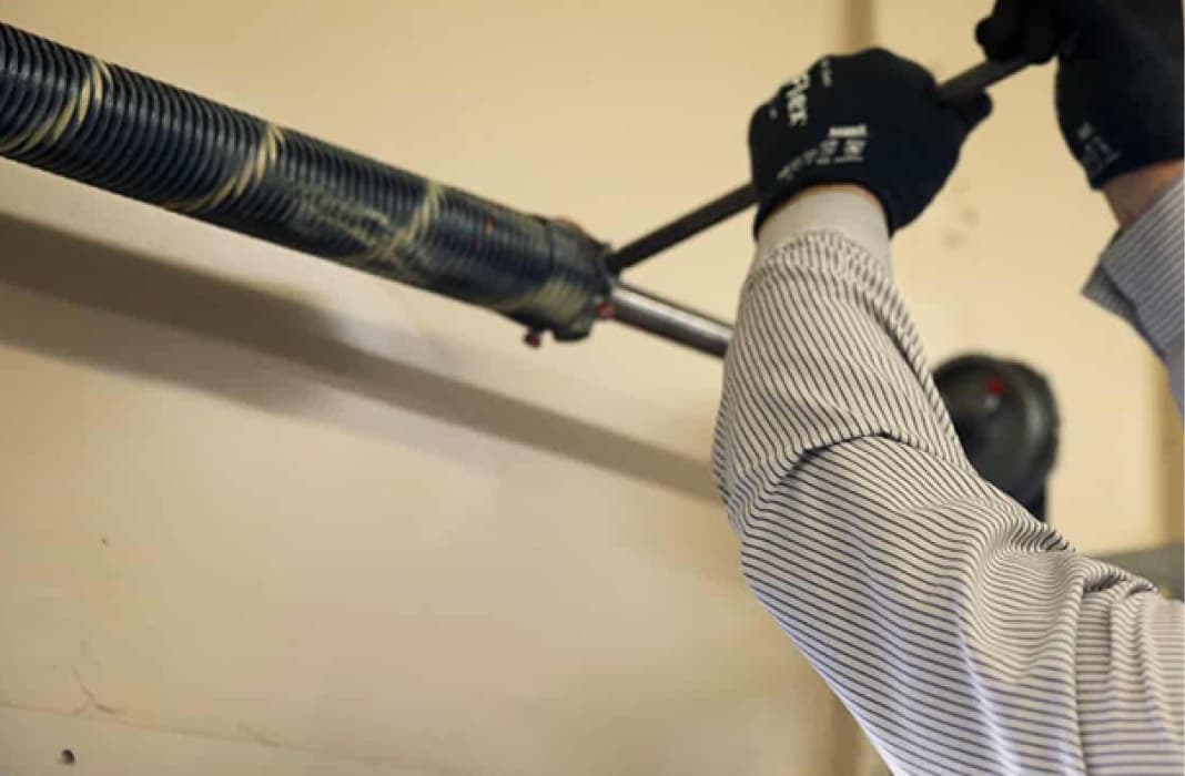 High-cycle commercial garage door springs