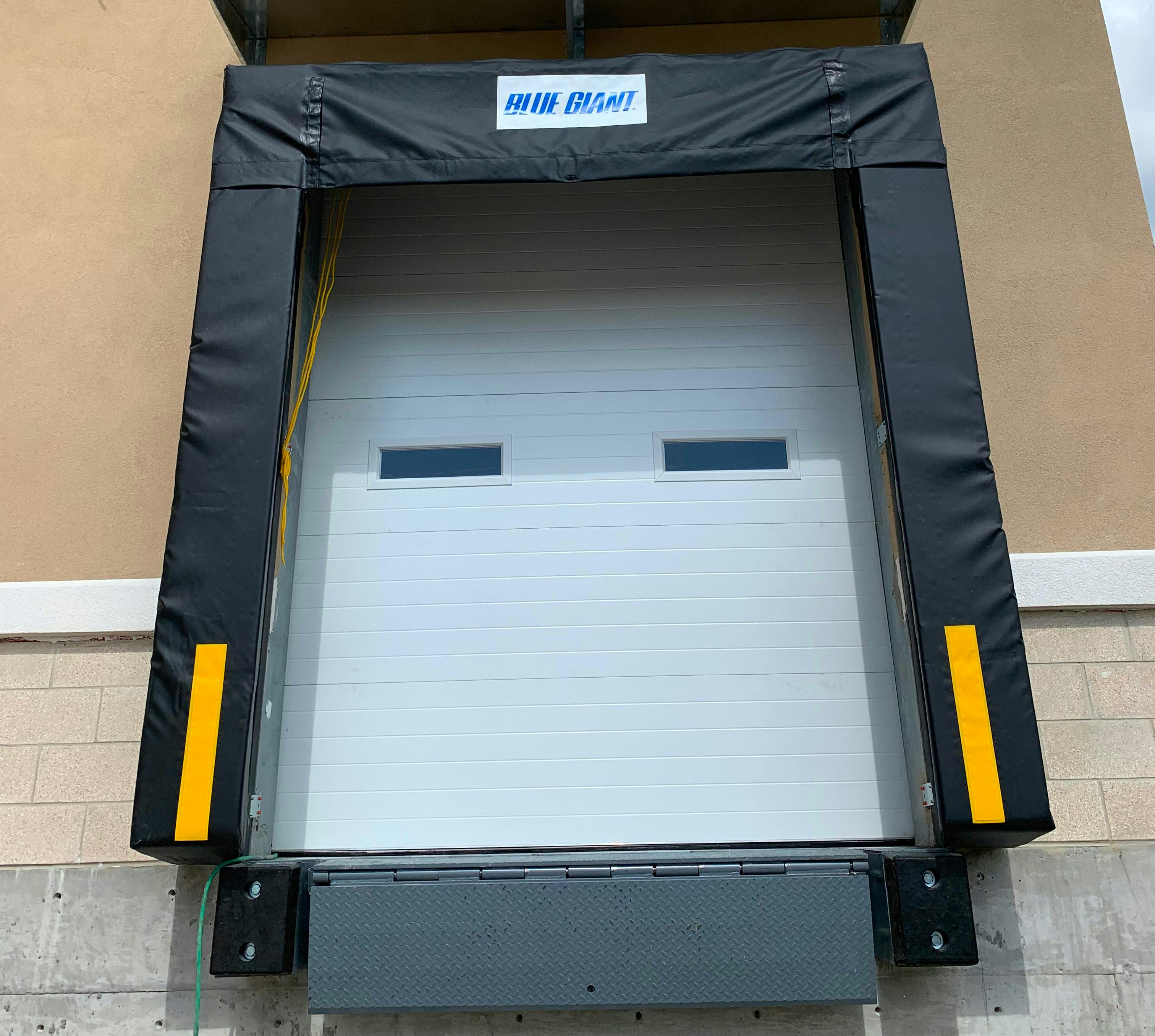 Modern new garage doors