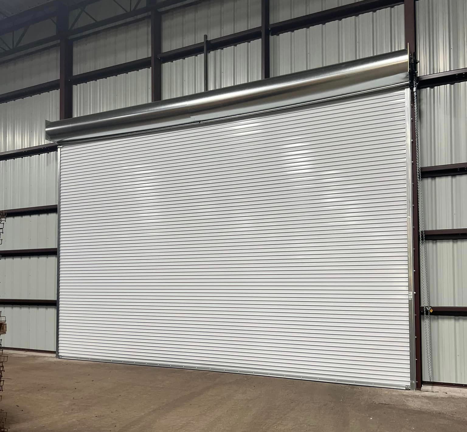 Commercial roll-up door replacement