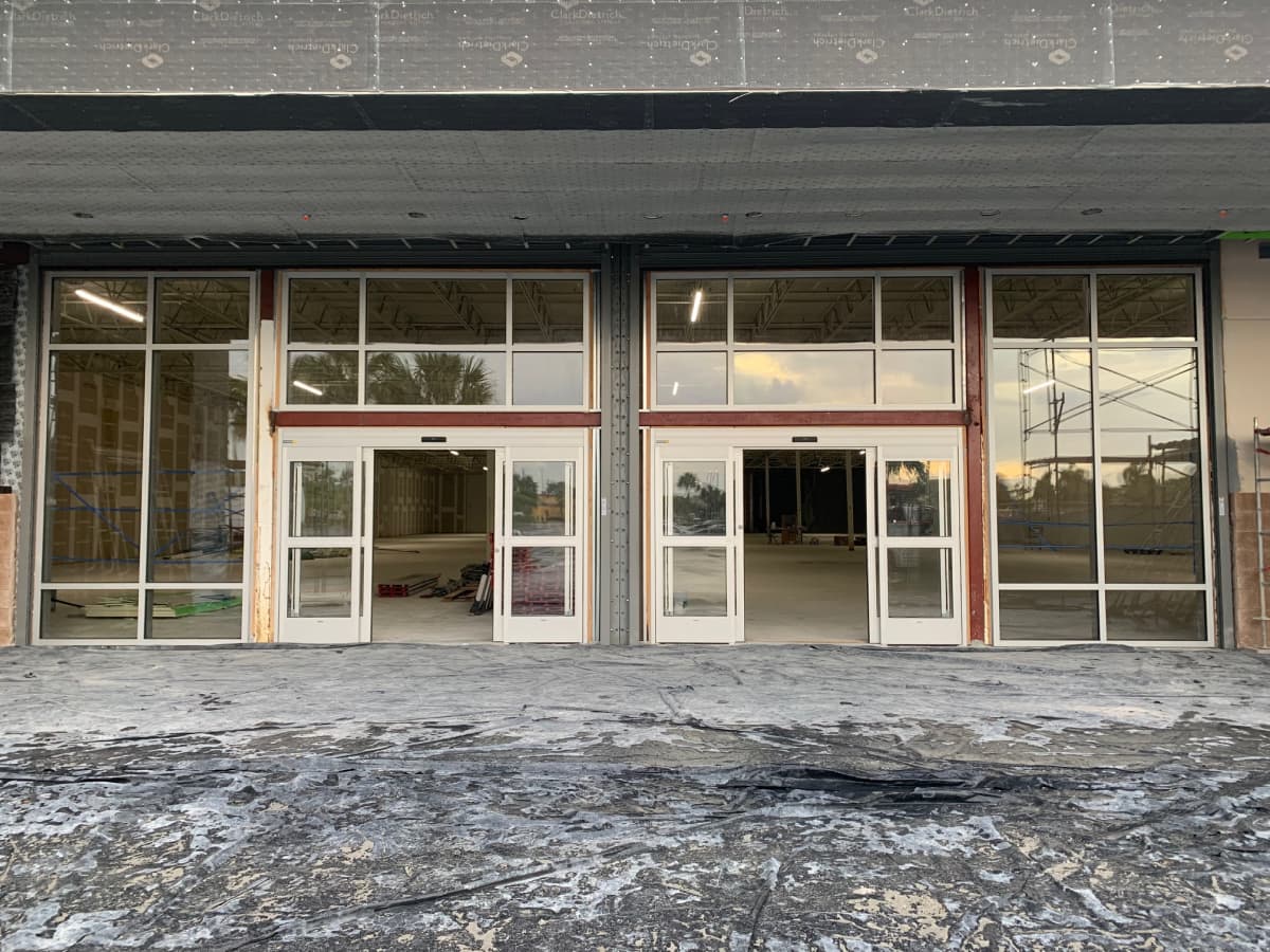 Modern Commercial Storefront Door